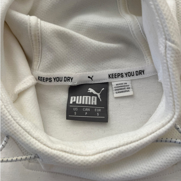 Puma Evostripe Move Hoodie Sweatshirt Sz Small Athleisure Comfort Moisture Wick - Picture 4 of 10